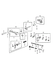 Knife Assembly parts for Kenmore Overlock Sewing Machine 484.1464180 (4841464180, 484 1464180) from AppliancePartsPros.com