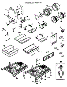 Covers And Add Ons parts for Kenmore Mechanical Sewing Machine 484.16322 (48416322, 484 16322) from AppliancePartsPros.com