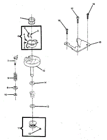 Hook System parts for Kenmore Mechanical Sewing Machine 484.16331 (48416331, 484 16331) from AppliancePartsPros.com