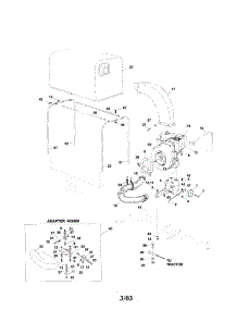 Vac System parts for Craftsman Lawn Vacuum 48624504 from AppliancePartsPros.com