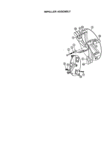 Impeller Assembly parts for Craftsman Chipper Shredder 48624515 from AppliancePartsPros.com
