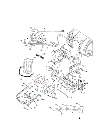 Keg / Lift Shaft / Chute Crank Rod parts for Craftsman Snowblower Attachment 48624838 from AppliancePartsPros.com