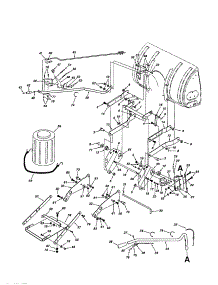 Plastic Keg / Mounting Plate parts for Craftsman Snowblower Attachment 486248391 from AppliancePartsPros.com