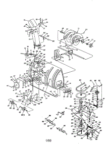 Main Frame parts for Craftsman Snowblower Attachment 486248400 from AppliancePartsPros.com