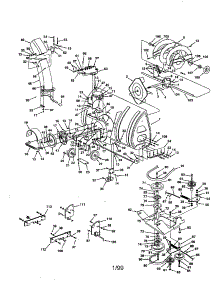 Main Frame parts for Craftsman Snowblower Attachment 486248460 from AppliancePartsPros.com