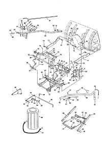 Plastic Keg / Mounting Bracket parts for Craftsman Snowblower Attachment 486248462 from AppliancePartsPros.com