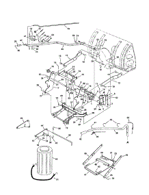 Weight Keg / Lift Assy parts for Craftsman Snowblower Attachment 486248463 from AppliancePartsPros.com