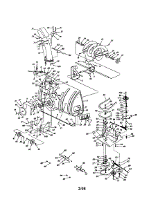 Spiral / Housing / Gear parts for Craftsman Snowblower Attachment 486248531 from AppliancePartsPros.com
