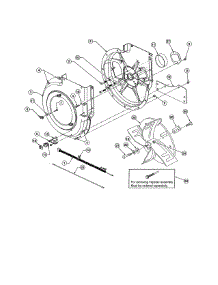 Impeller Housing parts for Craftsman Chipper Shredder 48625013 from AppliancePartsPros.com