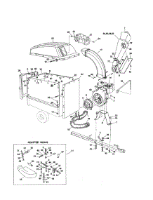 Chip-N-Vac parts for Craftsman Chipper Shredder 486250131 from AppliancePartsPros.com