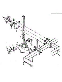 Furrower Attachment parts for Craftsman Tiller 486253192 from AppliancePartsPros.com