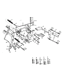 Sears 46 Inch Dozer-Model Number 486.254021 parts for Craftsman Accessories 486254021 from AppliancePartsPros.com