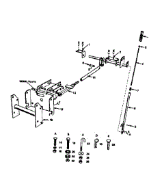 Lift Mechanism - Model Number 486.254040 parts for Craftsman Accessories 486254030 from AppliancePartsPros.com