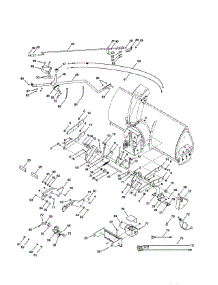 Chute Crank Rod / Winch parts for Craftsman Snowblower Attachment 486258401 from AppliancePartsPros.com