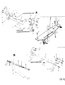 Lift Lock Plate Assembly parts for Craftsman Snow Blade 48626451 from AppliancePartsPros.com