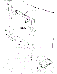 Hitch parts for Craftsman Snow Blade 48626458 from AppliancePartsPros.com