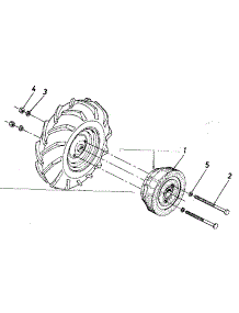 Wheel Weights (Pr.) parts for Craftsman Snow Blade 486290541 from AppliancePartsPros.com