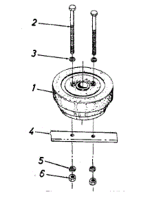 Front Weight parts for Craftsman Snow Blade 486290940 from AppliancePartsPros.com
