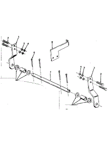 Guide Bar And Mount Tube parts for Craftsman Snow Blade 486290940 from AppliancePartsPros.com