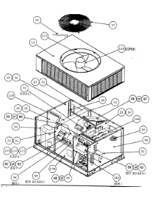 Intside View parts for Carrier Heating Cooling Combined Unit 48JZ036060300 from AppliancePartsPros.com