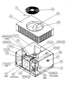 Top View parts for Carrier Heating Cooling Combined Unit 48JZ060115300 from AppliancePartsPros.com