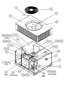 Top View parts for Carrier Heating Cooling Combined Unit 48JZ060130300 from AppliancePartsPros.com
