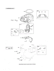 Blower Housing / Elbow-Intake parts for Briggs & Stratton Lawn & Garden Engine 48M877-5111-G5 from AppliancePartsPros.com