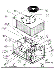 Inside View parts for Carrier Heating Cooling Combined Unit 48XPN024040300 from AppliancePartsPros.com
