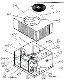 Top View parts for Carrier Heating Cooling Combined Unit 48XPN048090300 from AppliancePartsPros.com