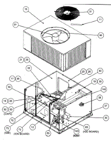 Top View parts for Carrier Heating Cooling Combined Unit 48XPN060115300 from AppliancePartsPros.com