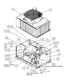 Inside View parts for Carrier Heating Cooling Combined Unit 48XTN030060300 from AppliancePartsPros.com