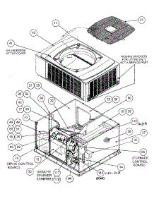 Inside View parts for Carrier Heating Cooling Combined Unit 48XTN060130300 from AppliancePartsPros.com