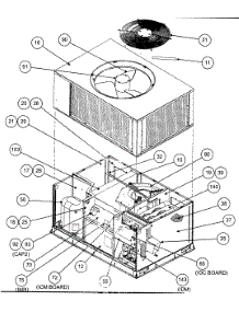 Inside View parts for Carrier Heating Cooling Combined Unit 48XZN036060300 from AppliancePartsPros.com