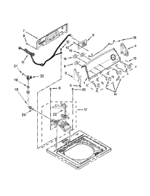 Controls And Water Inlet Parts parts for Admiral Washer 4KATW4830EW0 from AppliancePartsPros.com