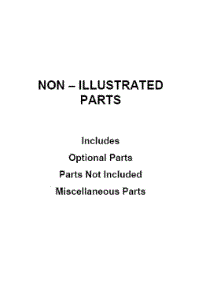 Optional Parts parts for Maytag Electric Range 4KMER7600AW1 from AppliancePartsPros.com