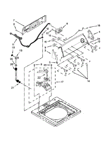 Controls And Water Inlet Parts parts for Amana Washer 4KNTW4630DQ0 from AppliancePartsPros.com
