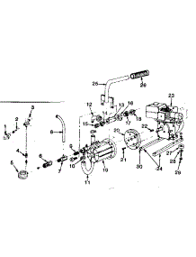 Main Frame parts for Fimco Gas Pressure Washer 5-85G from AppliancePartsPros.com
