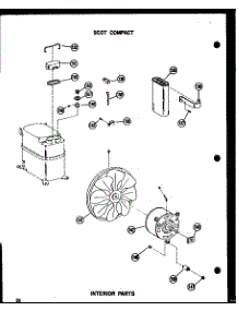 Interior Parts (8-2Nm / P54974-1R) (9-2Nm / P54974-8R) (9-2N / P54974-10R) (10-2Nm / P54974-2R) (11-2Nm / P54974-7R) (11-2N / P54974-11R) (12-2Nm / P54974-9R) (12-2N / P54974-12R) (13-3Nm / P54974-3R) (13-3N / P54974-13R) parts for Amana Room Air Conditioner 5-SPN/P54973-1R from AppliancePartsPros.com