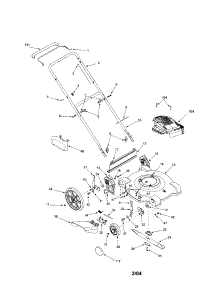 Mower parts for Mtd Gas Walk-Behind Mower 500 from AppliancePartsPros.com