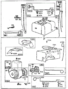 Rewind Starter parts for Craftsman Lawn & Garden Engine 500130200 from AppliancePartsPros.com