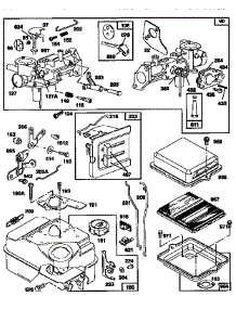 Engine 135202-0237-01 (71-500) parts for Craftsman Lawn & Garden Engine 500135202-0237-01 from AppliancePartsPros.com