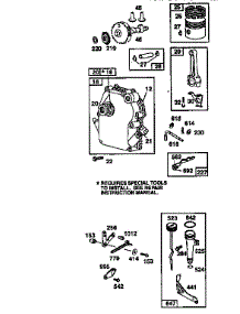 Engine 135212-0223-01 (71 / 500) parts for Craftsman Lawn & Garden Engine 500135212-0223-01 from AppliancePartsPros.com