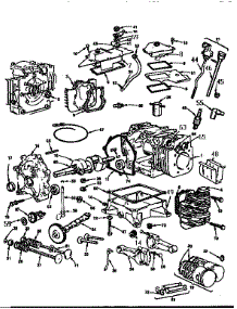 Engine 422437-0665-01 (71 / 500) parts for Craftsman Lawn & Garden Engine 500422437-0665-01 from AppliancePartsPros.com