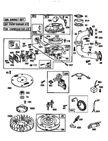 Engine 42A707-1300-01(71 / 500) parts for Craftsman Lawn & Garden Engine 50042A707-1300-01 from AppliancePartsPros.com