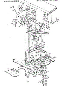 Mower Housing parts for Craftsman Front-Engine Lawn Tractor 502250893 from AppliancePartsPros.com