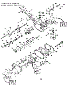 Peerless Transaxle parts for Craftsman Front-Engine Lawn Tractor 502250893 from AppliancePartsPros.com