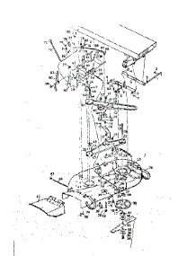 Mower Housing parts for Craftsman Front-Engine Lawn Tractor 502250894 from AppliancePartsPros.com