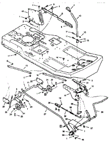 Mower Housing Suspension parts for Craftsman Rear-Engine Riding Mower 502251220 from AppliancePartsPros.com