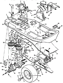 Motion Drive parts for Craftsman Rear-Engine Riding Mower 502251250 from AppliancePartsPros.com