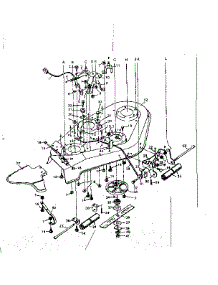 Lower Half parts for Craftsman Front-Engine Lawn Tractor 502253621 from AppliancePartsPros.com